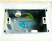 IEC 60669 Prüfgeräte Holztemperaturanstiegstest Verborgene Schachtel Flush-Montagekiste Haushaltssteckdose