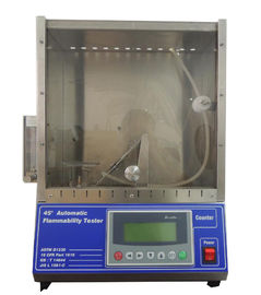Guter Preis Der Entflammbarkeits-EN71 automatische Entflammbarkeits-Prüfvorrichtung 220V, 50Hz 0-99.9S des Testgerät-45° Online