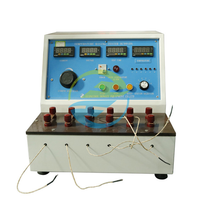 Guter Preis HC9910A 6 Station 0-150°C Hochpräzisions-Stecker-Pin-Temperaturanstiegstester 0-125A Stromprüfung <12V Spannung 220V 50HZ Stromversorgung IEC UL Standard elektrische Sicherheitsprüfung Ausrüstung Stecker-Steckdose Tester Online