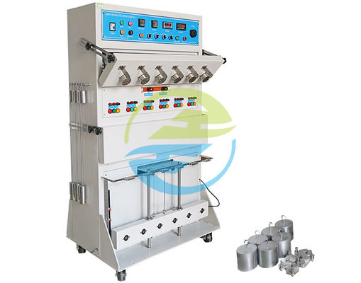 Guter Preis Hochpräzise Zugfestigkeitsprüfmaschine mit 6 Stationen und 0~40A Laststrom für Kabel- und Drahtprüfung Online