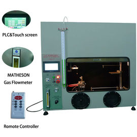 Guter Preis 50W 500W Mitsubishi PLC vertikale horizontale Feuer-Plastikkammer der Entflammbarkeits-Prüfvorrichtungs-UL94 Online