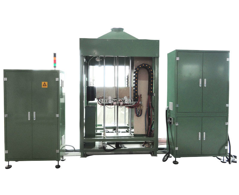Automatische bronzierende Inline-Maschine/Schweißens-Ausrüstung für Verdampfer und Kondensator 1-3.5m/min
