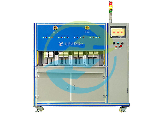 Guter Preis 380V / 50Hz Helium-Leckage-Testgerät mit 8-Stations-PLC-Steuerung Online