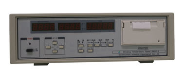 Guter Preis IEC60335-1 Klausel 11 heiße Antwort Time<30s des Windind-Temperatur-Prüfvorrichtungs-Doppelt-Kanal-0.1~20~200~2000Ω Online