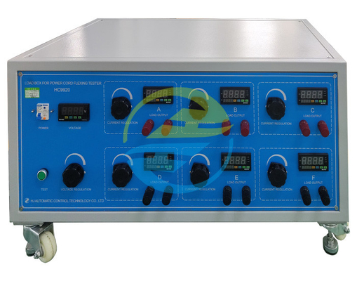 Maschine zum Biegen von Stromkabeln Leistungslastbox 0-40A Intelligenter Lasttest Sechsstationskabelmüdigkeitserkennung