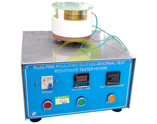 Guter Preis IEC60884 Standard-Konformitätsprüfer für Steckdosen mit 20 mm Messingknopf und 7±0,5 mm Abstand zur Isolierungsschuheprüfung Online