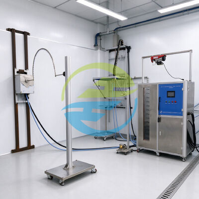 Qualität IEC 60529 IPX1-IPX8 Integrated Waterproof Test System 1000L Stainless Steel Fabrik