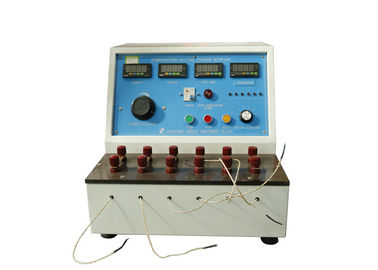 Guter Preis Haushalts-Stecker-Sockel-Prüfvorrichtung für den Temperaturanstieg-Test IEC60884-1 der hoch- Präzision des Abbildung 44 der Klausel-19 6 Stationen Online